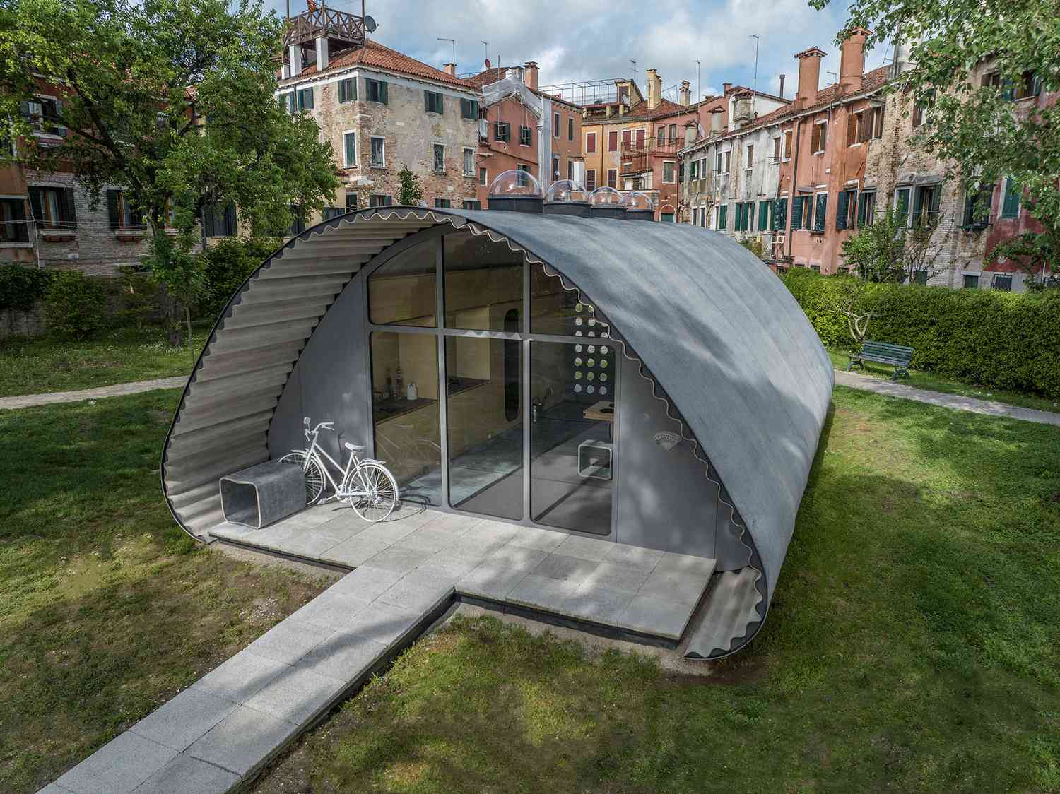 These Low-Carbon Modular Shelters Present Dignity and Wellbeing to Displaced Of us