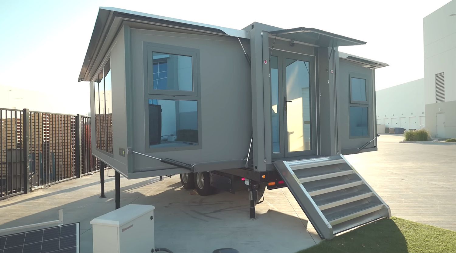 This Foldable Tiny Dwelling Expands to twenty Toes Broad