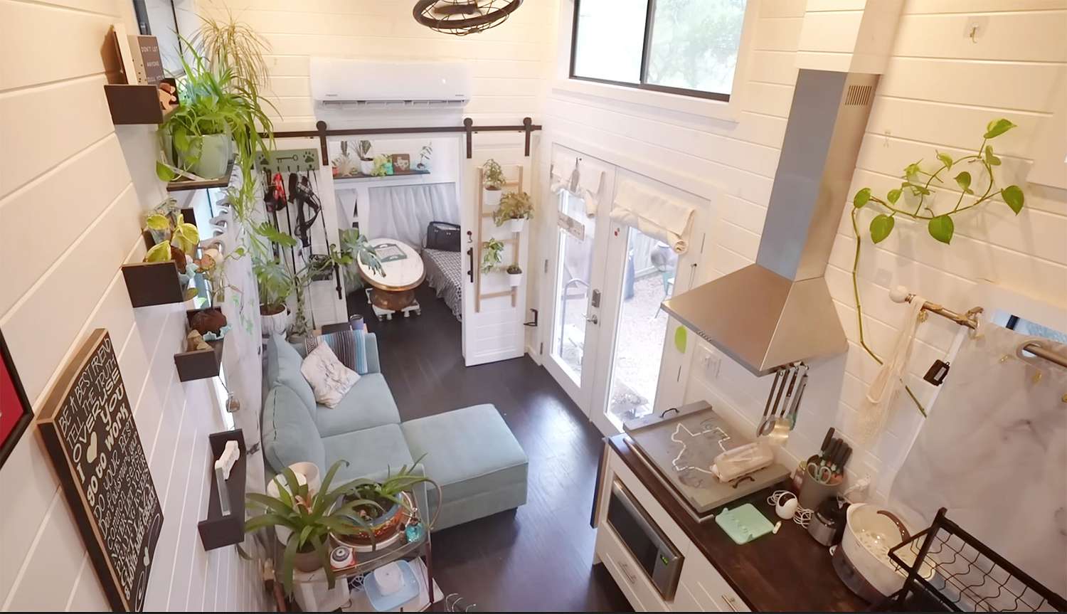 Spacious Tiny House is Home to Educator and three Canine