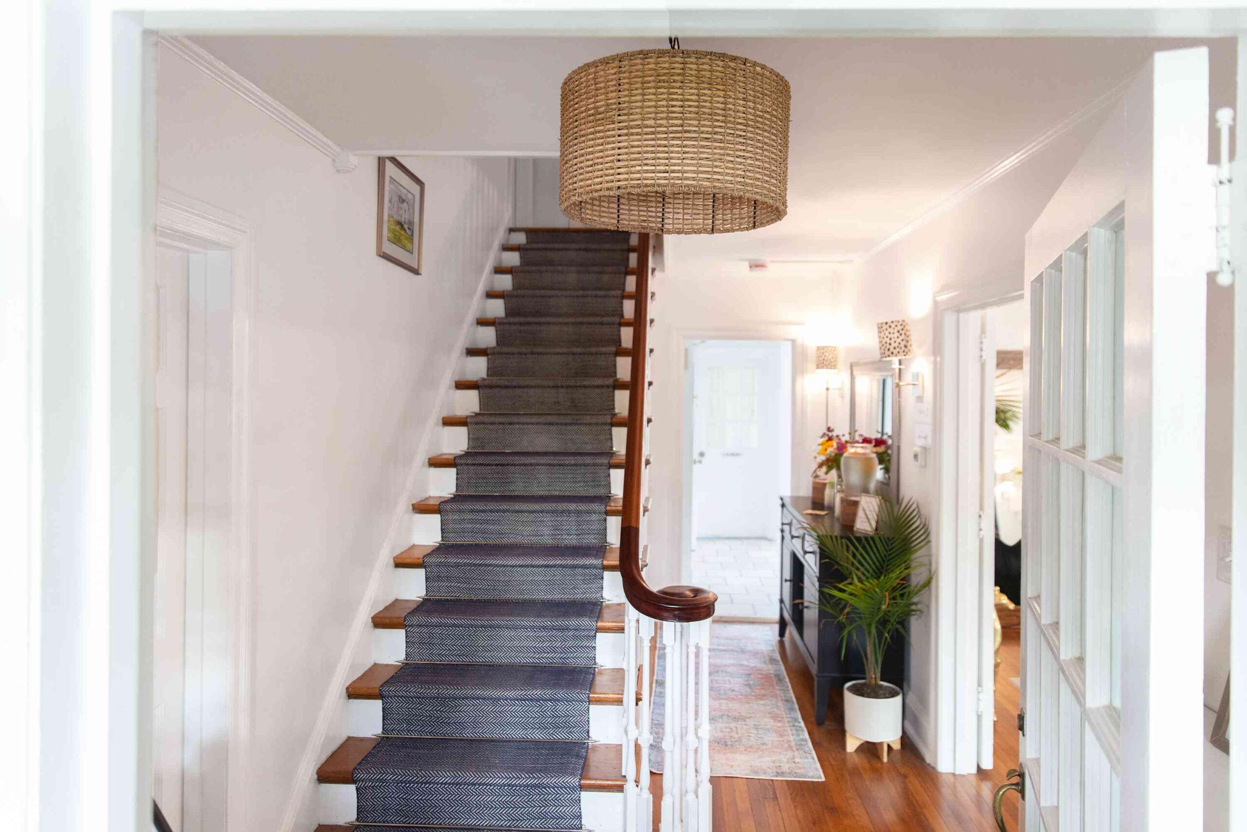 How a Staircase Coping with the Door Impacts Your Feng Shui